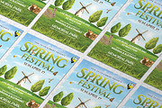 Spring Festival Flyer Template, a Flyer Template by Creative Waffle (Thumbnail 2 of 5)