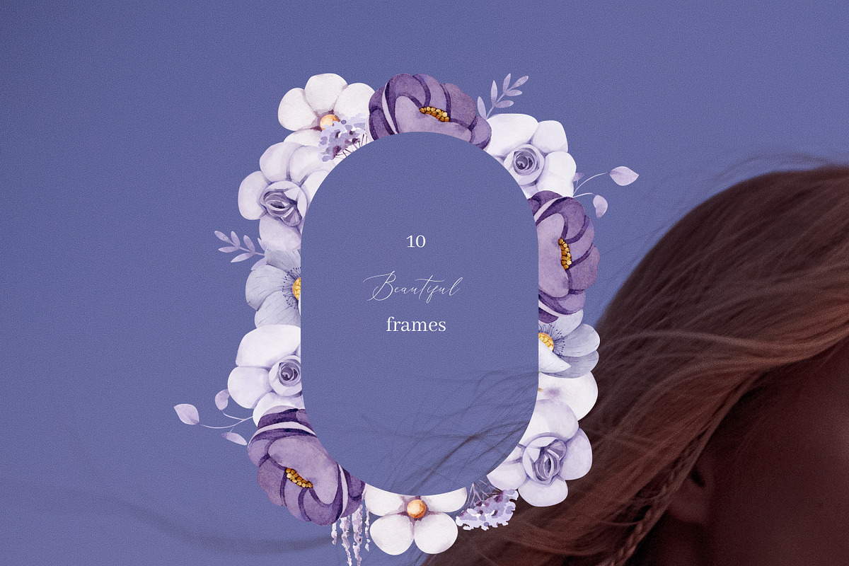 Very Peri Blooming Spring Set, an Illustration by nathalieclaire (Photo 10 of 17)