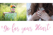 Bellahana Script Font, a Script Font by Artstudio (Thumbnail 5 of 9)