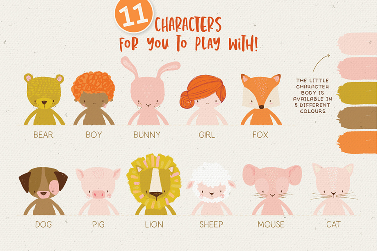 The Cute Critter Creator, an Animal Illustration by Lisa Glanz (Photo 7 of 16)