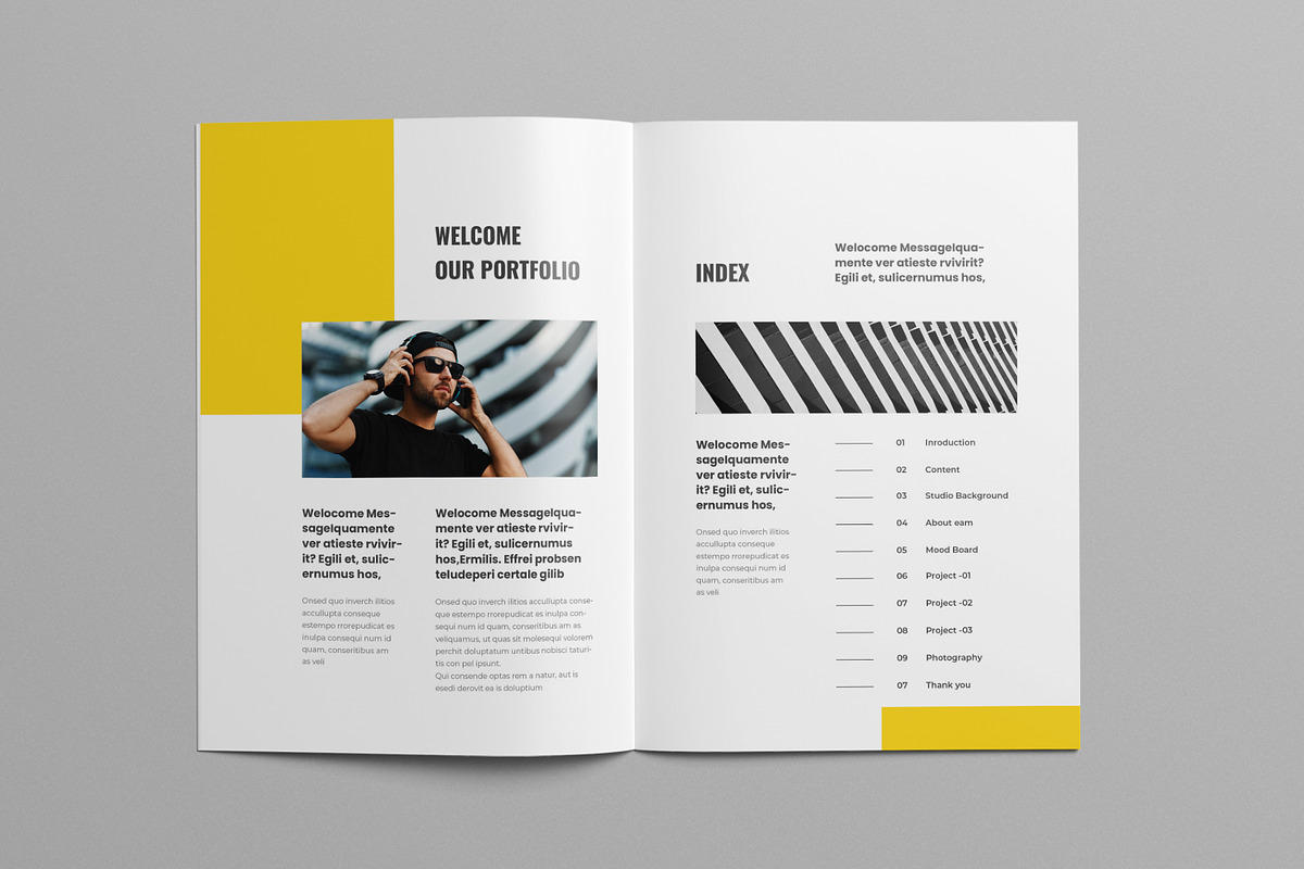 Portfolio Layout preview 2
