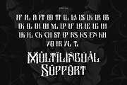 Blacksiny, a Blackletter Font by Letterara (Thumbnail 11 of 12)