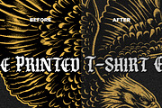 Vintage Printed T-shirt Effect, a Print Template by B/B STUDIO (Thumbnail 2 of 4)