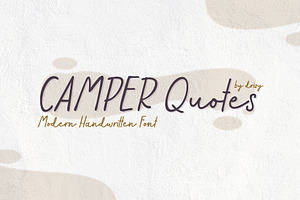 Camper Quotes