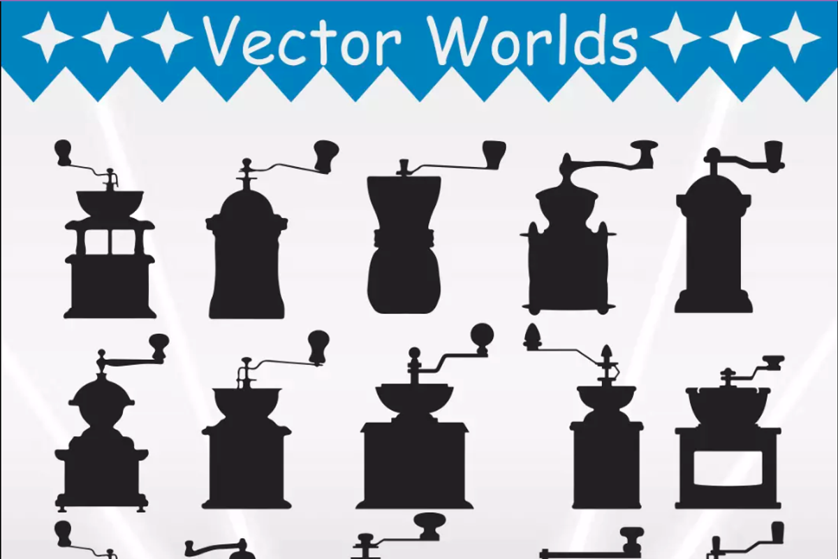Coffee Grinder Svg, Grinder Svg, an Object Graphic by VectorWorlds (Photo 3 of 3)