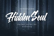 Hidden Soul, a Script Font by kavoon (Thumbnail 1 of 11)