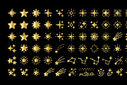 Hand Drawn Star and Sparkles Doodles, an Object Graphic by zahidhossainalif (Thumbnail 13 of 13)
