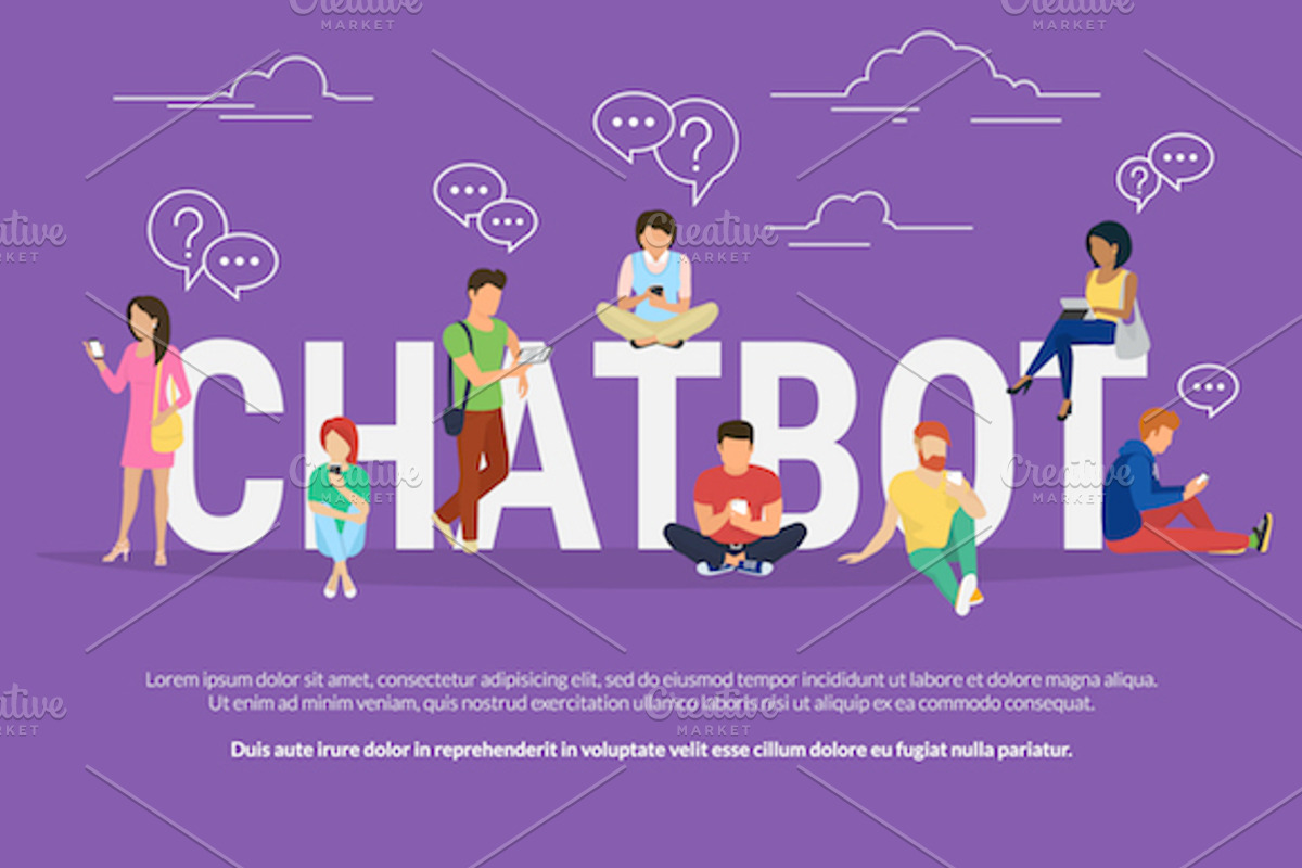 Chatbot concept illustration, a Technology Illustration by Julia Tim (Photo 2 of 3)
