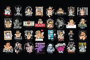 60 Urban Cupid Angel Design Bundle, a Graphic by FzyDESIGN (Thumbnail 3 of 3)