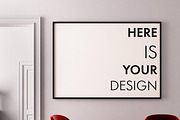 10 Art Deco posters mockup, a Print Template by FilL239 (Thumbnail 5 of 10)