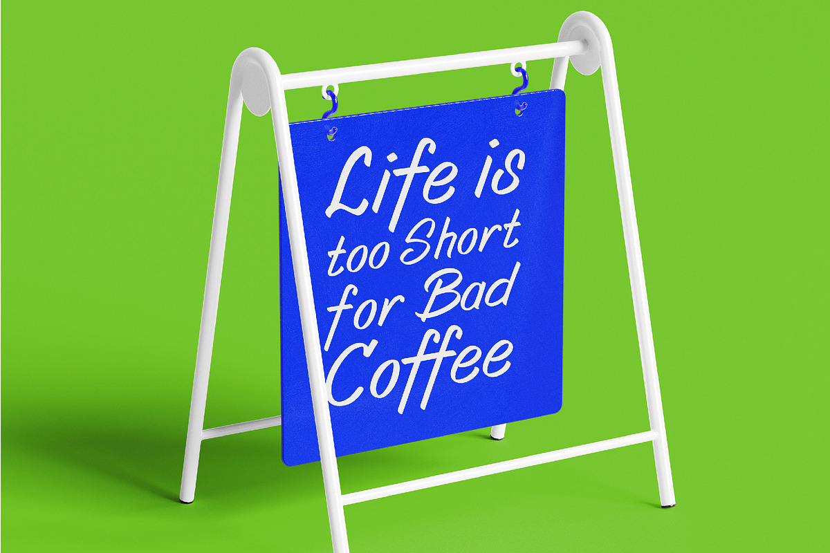 Kola Latte - Tasty Handwritten Font, a Handwritten Font by fuzztype (Photo 6 of 11)