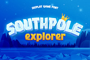 Southpole Explorer – Gaming Font, a Sans Serif Font by Pinisi ART (Thumbnail 1 of 10)