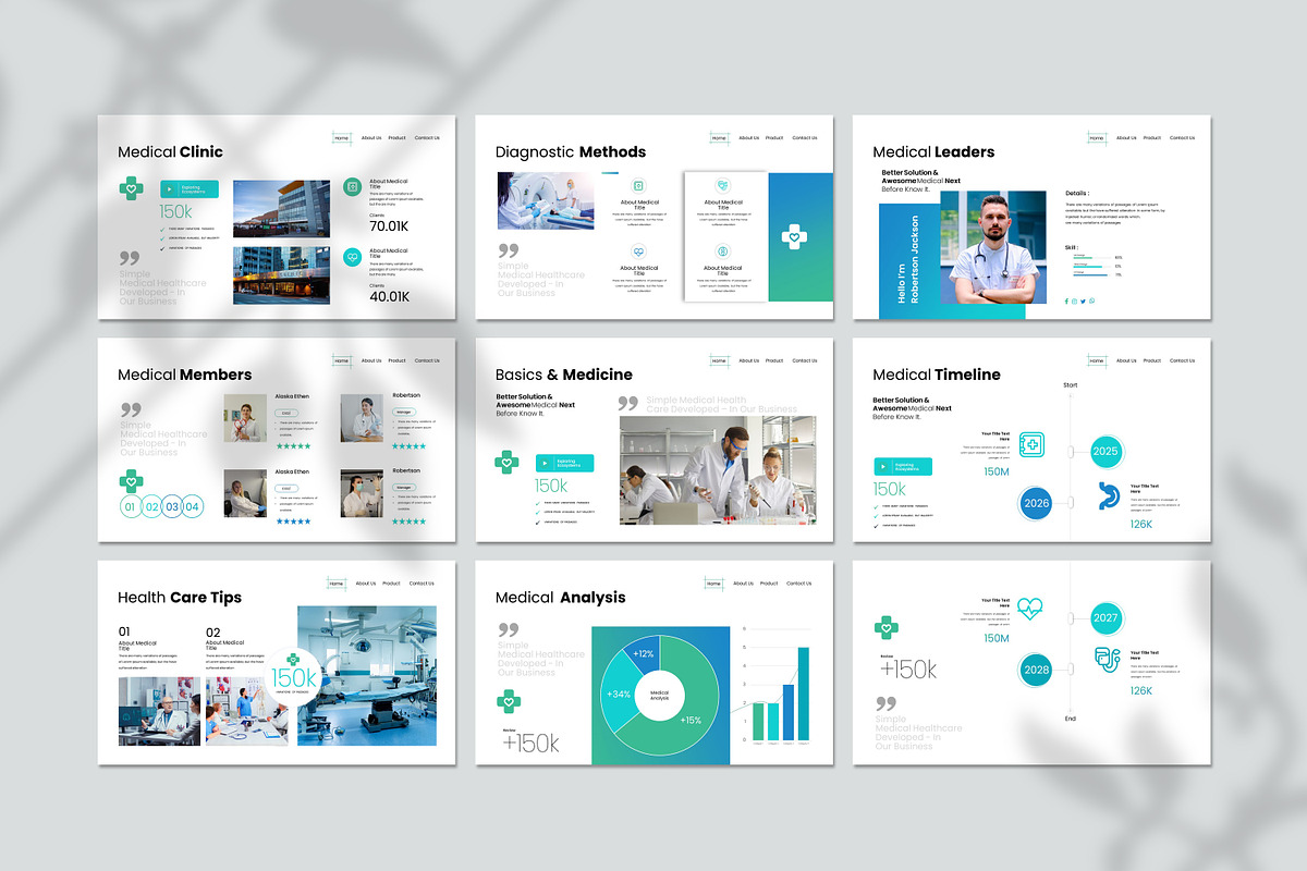 Medical Health Care Presentation preview 6