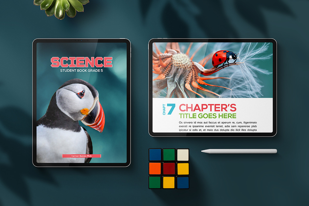 Science eTextbook Template 4.0 Retn, a Magazine Template by fisihsani (Photo 3 of 9)