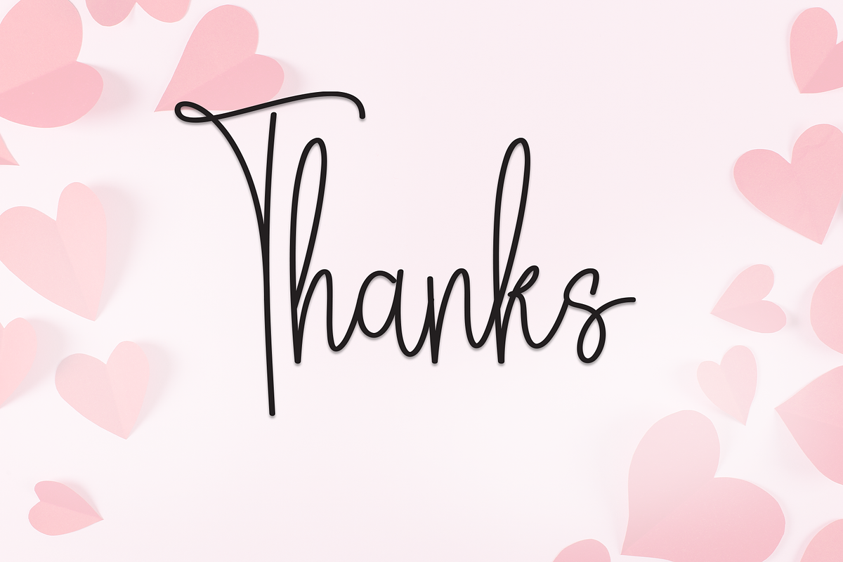 Love Procreate | Script Font, a Handwritten Font by Scratchones (Photo 9 of 9)