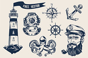 Boatswain Fonts Family + Extras, a Sans Serif Font by DGIM studio (Thumbnail 6 of 7)