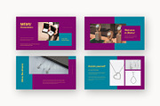 Memu : Jewelry Catalog Google Slides, a Presentation Template by Punkl Camp (Thumbnail 2 of 17)