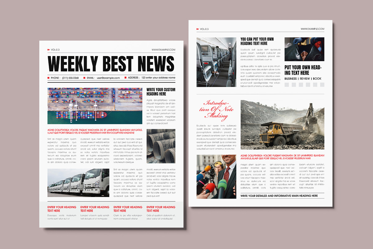 Modern Newsletter Template