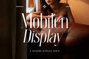 Mobilen Display Modern Display Serif, a Font by Alfinart (Thumbnail 1 of 10)