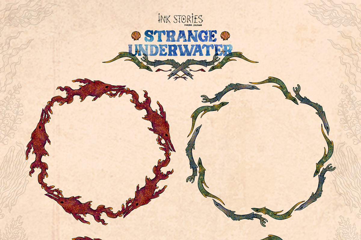 Strange Underwater, an Animal Illustration by Ink Stories (Photo 11 of 20)