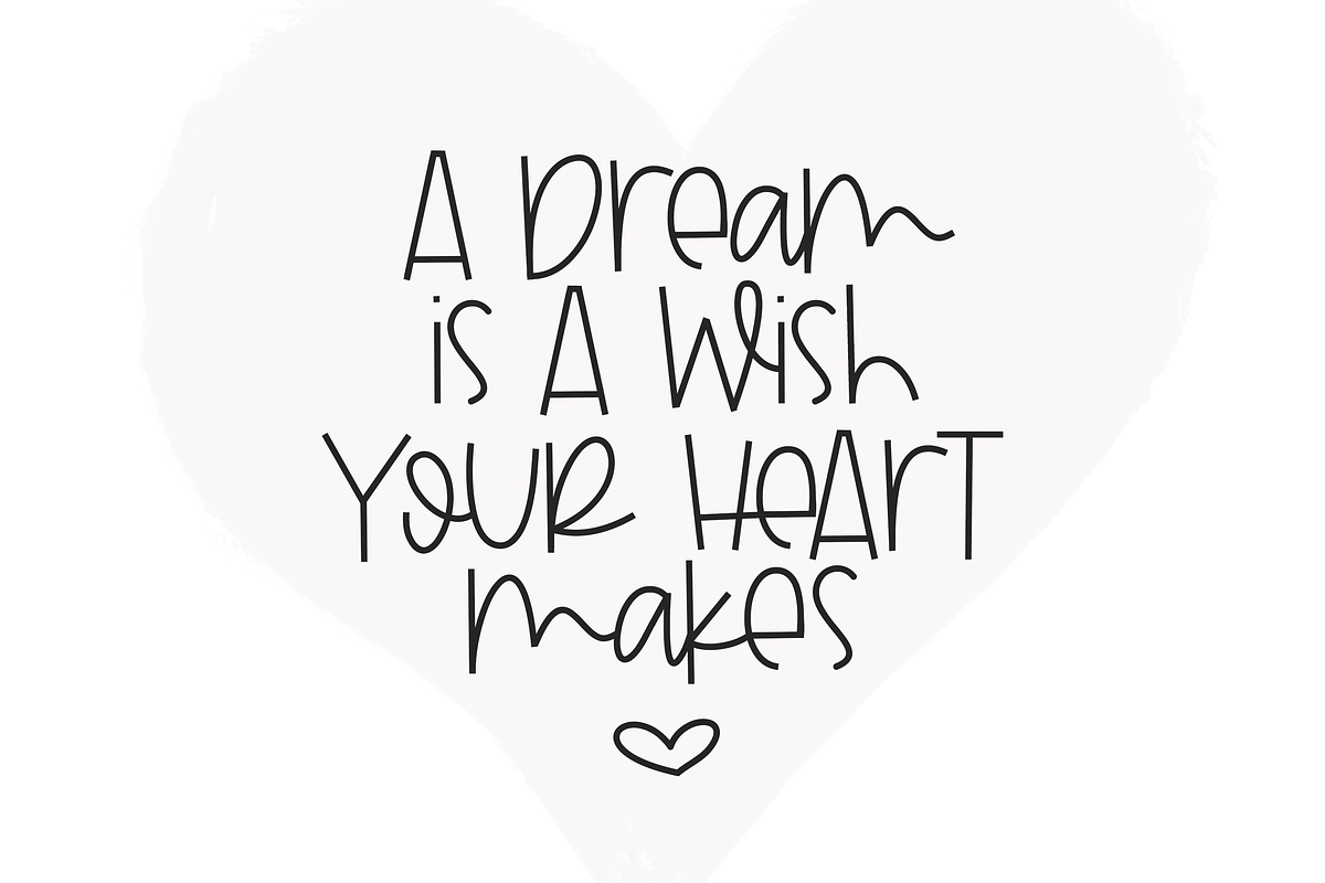 Sweet Dreamer - Fun Handwritten Font preview 7