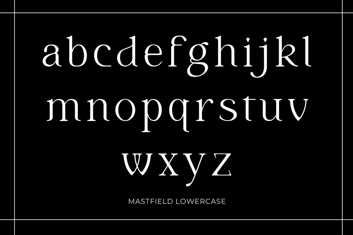 Mastfield - Modern Display Font, a Symbol Font by Sronstudio (Photo 14 of 18)
