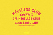 Grissed Typeface, a Font by Megflags (Thumbnail 5 of 9)