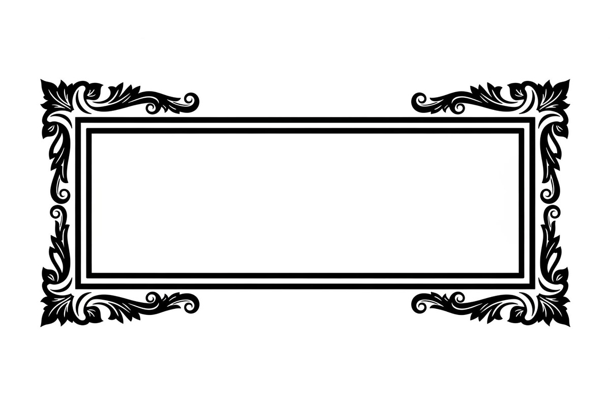 Classic Border Frame SVG Bundle, an Illustration by yasushie (Photo 20 of 28)