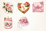 Pink Coquette Mothers Day Clipart, an Illustration by Dream Creation (Thumbnail 6 of 6)