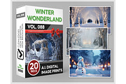 20 Winter Wonderland Xmas Backdrop, a Background Photo by KenScape (Thumbnail 1 of 3)