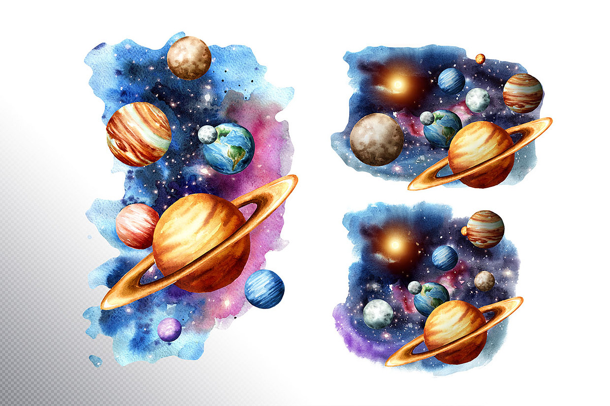 Mysterious Cosmos, an Illustration by Daria Ustiugova (Photo 4 of 27)