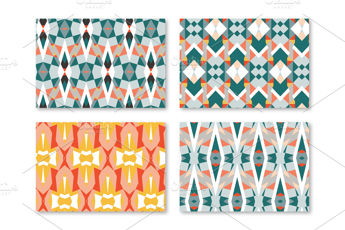PRETA geometric seamless patterns., a Pattern Graphic by Peolla (Photo 8 of 10)
