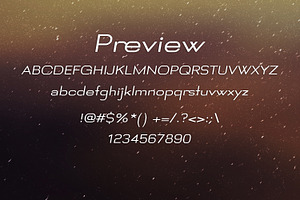 PREVIEW Font