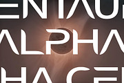 Sattelar - Modern futuristic scifi f, a Symbol Font by Rupture (Thumbnail 4 of 4)