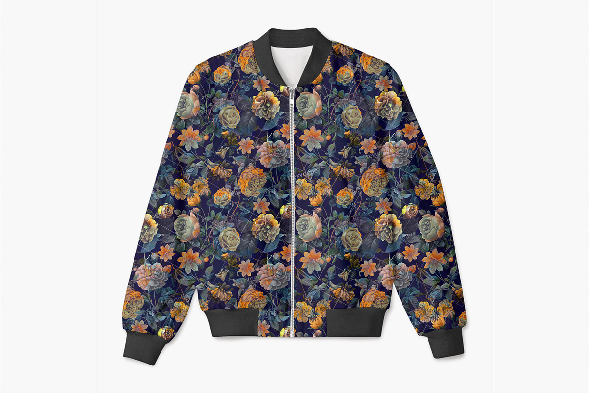 Jungle Roses - Seamless Patterns, a Pattern Graphic by texvogue (Photo 8 of 14)