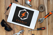 Electrical Company Logo Design, a Branding & Logo Template by YUDesignStore (Thumbnail 6 of 6)