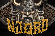 NORDIKS Metal Horror Blackletter, a Blackletter Font by dansdesign (Thumbnail 4 of 7)