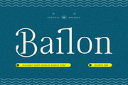 Bailon, a Serif Font by Zafiratype (Thumbnail 1 of 15)