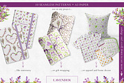 Lavender Watercolor Bundle, a Decorative Illustration by Olena Kovalova Design (Thumbnail 6 of 11)