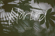 Harlind - Signature, a Handwritten Font by Cut Story (Thumbnail 1 of 6)