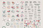 Merry Christmas Graphics, a Seasonal Illustration by mejorana (Thumbnail 5 of 17)