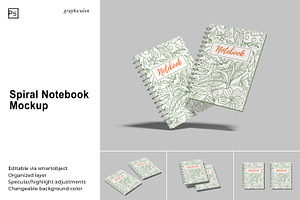 Spiral Notebook Mock-up
