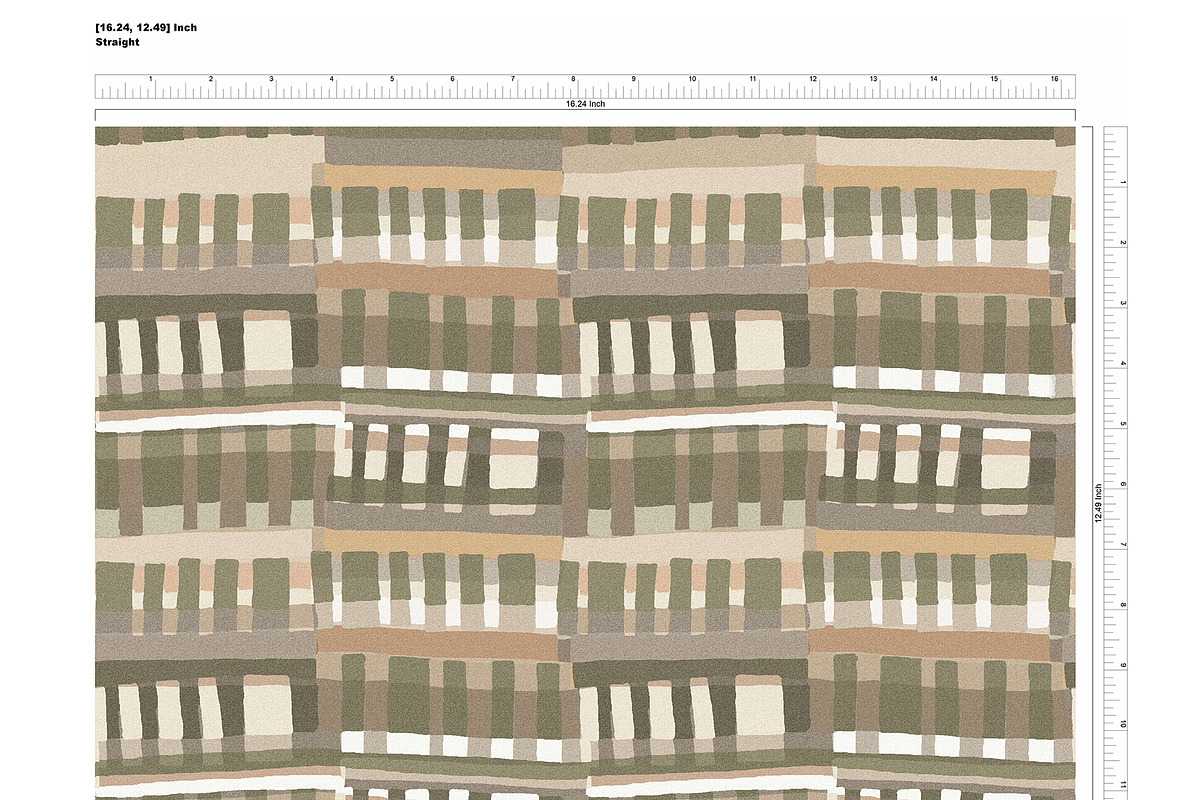 Checkered Geo Seamless Pattern, a Pattern Graphic by JESSIE BLOOM STUDIO (Photo 2 of 4)