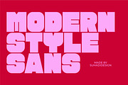 Fat Chubby Sans - Sans Serif Font, a Sans Serif Font by suhadidesign (Thumbnail 4 of 11)