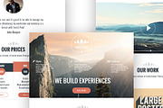 ForestPeak Email Template, an Email Template by Brand Square (Thumbnail 1 of 2)