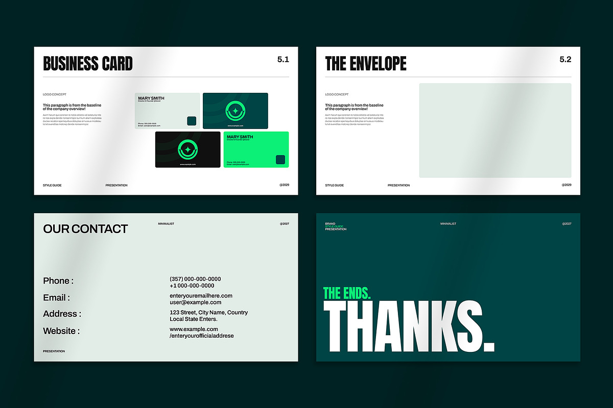 The Brand Style Guideline Template, a Branding & Logo Template by Oriofix (Photo 11 of 11)