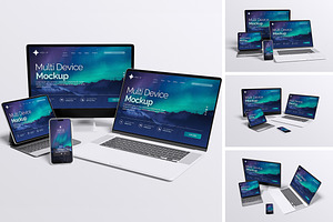 Multi Device Mockup, a Wearable Device Mockup by Twins_studio926