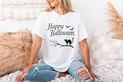 Happy Halloween Black Cat PNG, an Illustration by SharpMarketplace (Thumbnail 3 of 9)