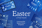 Church Easter Canva Template, a Marketing Template by Greater Worth (Thumbnail 1 of 6)