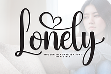 Lonely | Script Font